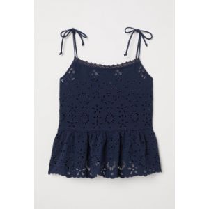 Bluza cu peplum si broderie