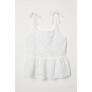 Bluza cu peplum si broderie