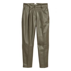 Pantaloni de imitatie de piele