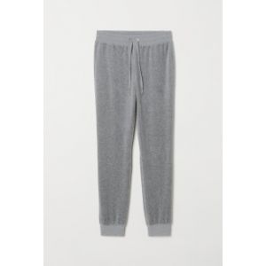 Pantaloni tip jogging de velur