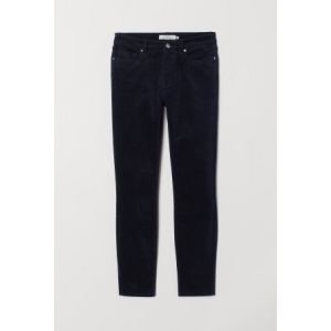 Pantaloni de catifea elastica