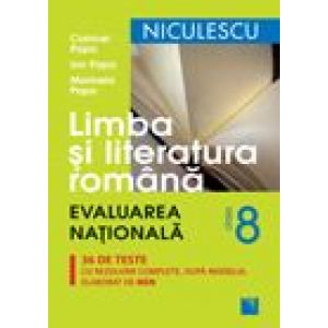 LIMBA SI LITERATURA ROMANA EVALUARE NATIONALA 36 TESTE POPA