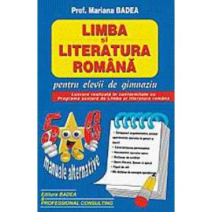 LIMBA SI LITERATURA ROMANA PT CL DE GIMNAZIU 5-6