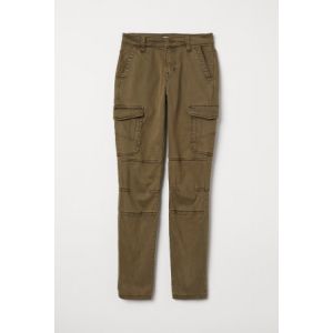 Pantaloni cargo cu lyocell