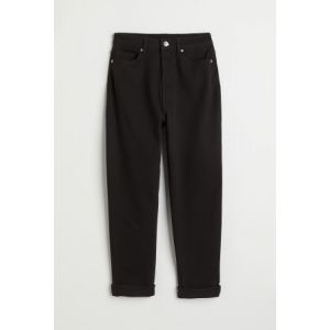 Pantaloni Mom Loose Fit de twill