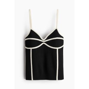 Top in stil corset cu bretele