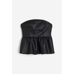 Top tip bustiera cu peplum