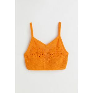Top cropped tricotat
