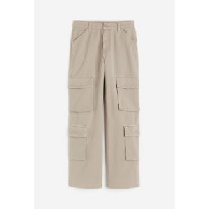 Pantaloni cargo din twill