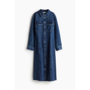 Rochie midi din denim