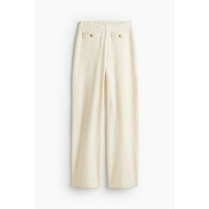 Pantaloni din jerseu boucle