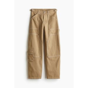 Pantaloni cargo din twill