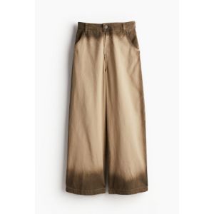 Pantaloni din twill Baggy