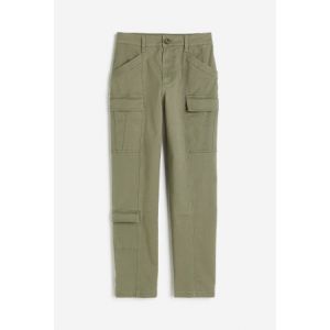 Pantaloni cargo din twill