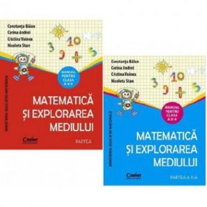 MANUAL CLS. A II-A MATEMATICA SI EXPLORAREA MEDIULUI + CD - 2 VOL