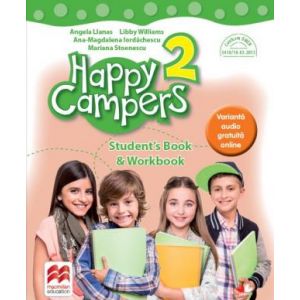 HAPPY CAMPERS. STUDENT BOOK, WORKBOOK. CLASA A II-A