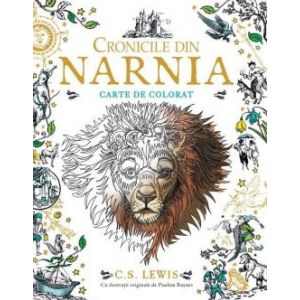 CRONICILE DIN NARNIA. CARTE DE COLORAT