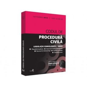 CODUL DE PROCEDURA CIVILA: SEPTEMBRIE 2018