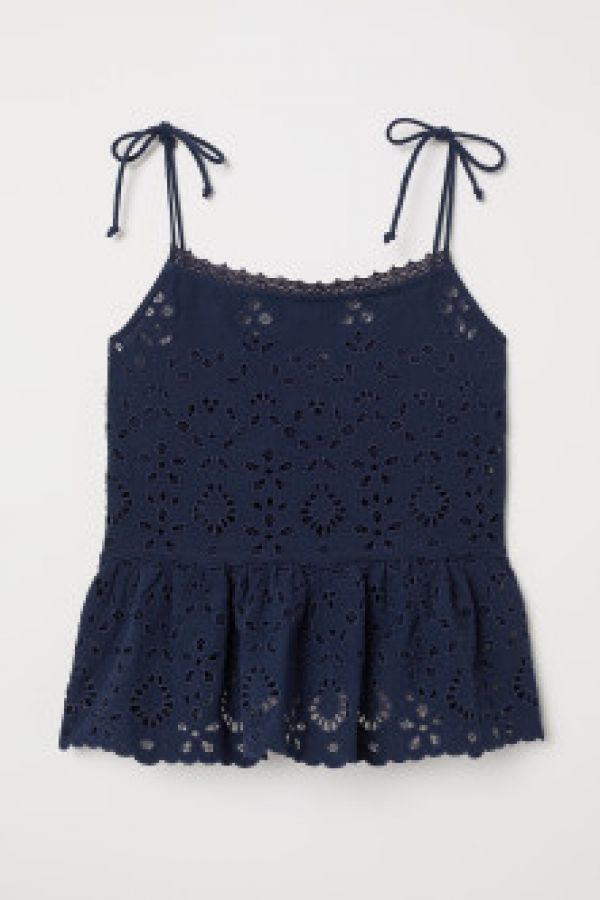  Bluza cu peplum si broderie