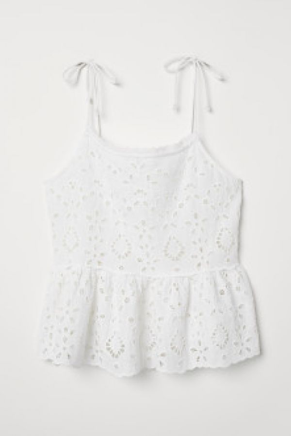  Bluza cu peplum si broderie