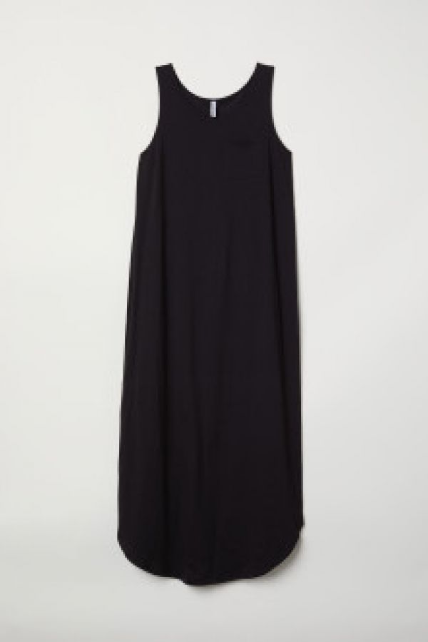  Rochie maxi de jerseu