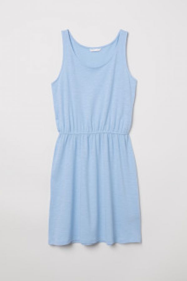  Sleeveless jersey dress