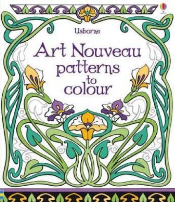  ART NOUVEAU PATTERNS TO COLOUR