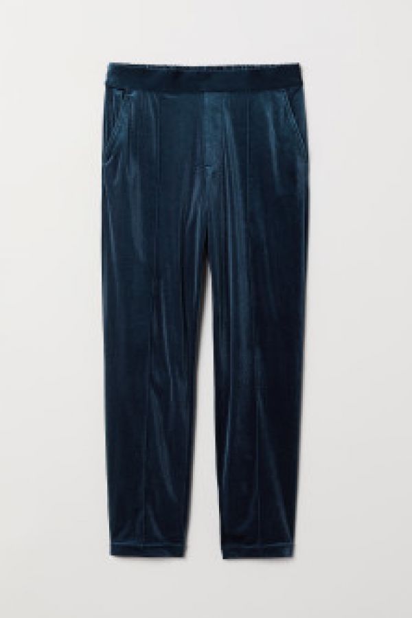  Pantaloni din velur cu elastic