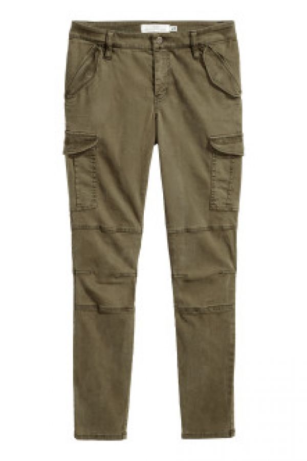  Pantaloni cargo cu lyocell