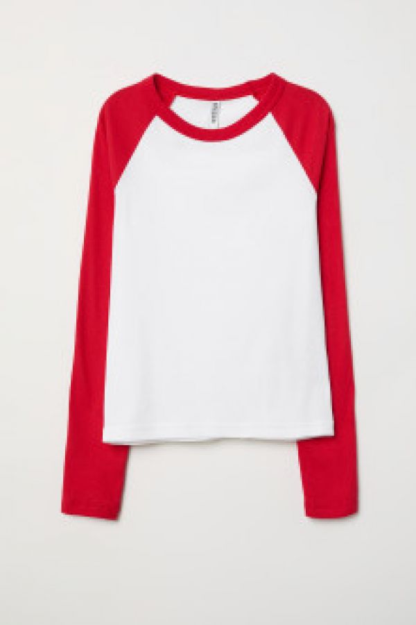  Bluza de baseball cambrata