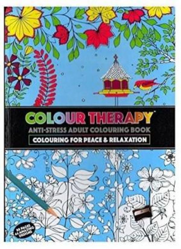  COLOUR THERAPY CARTE DE COLORAT 88 PG A4 PAG HARD COVER