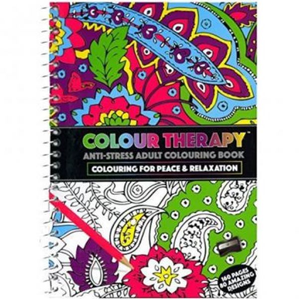  COLOUR THERAPY CARTE DE COLORAT A5 160 PAG