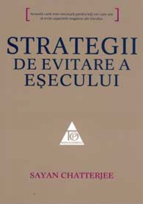  STRATEGII DE EVITARE A ESECULUI