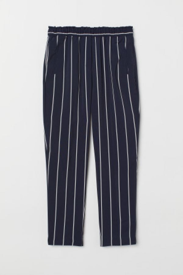  Pantaloni cu elastic in talie