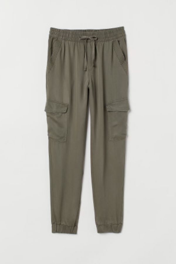  Pantaloni cargo de lyocell