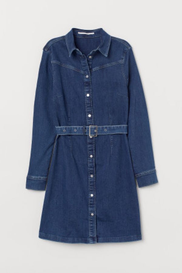  Rochie scurta de denim