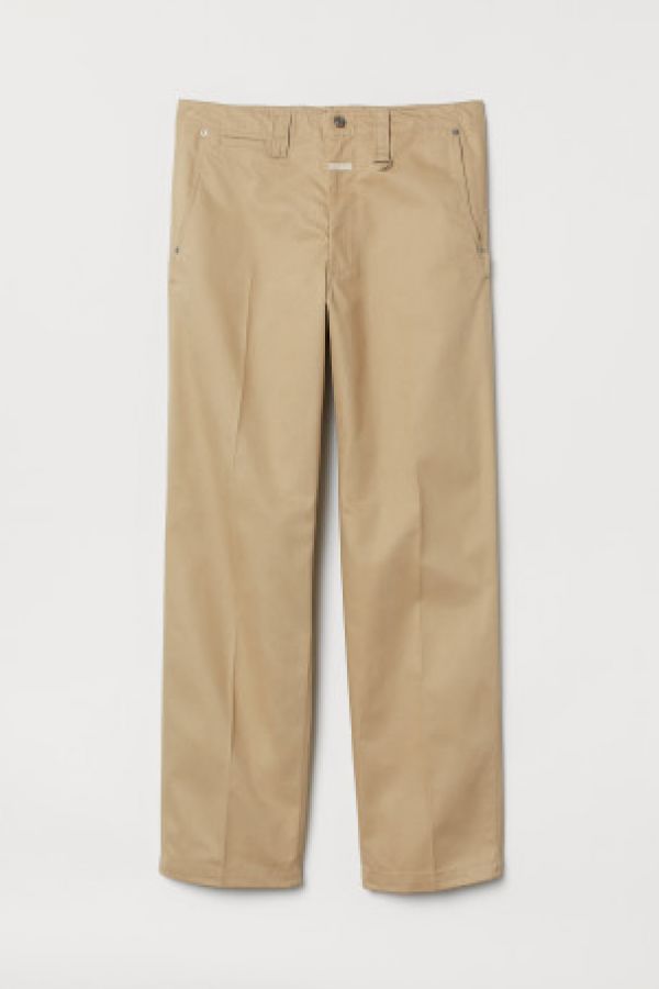  Pantaloni chino largi