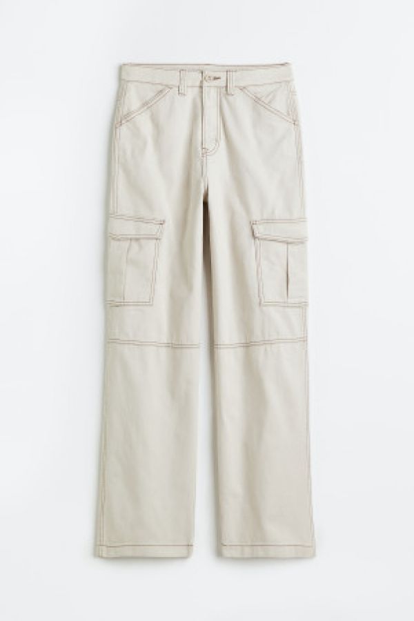  Pantaloni cargo de twill