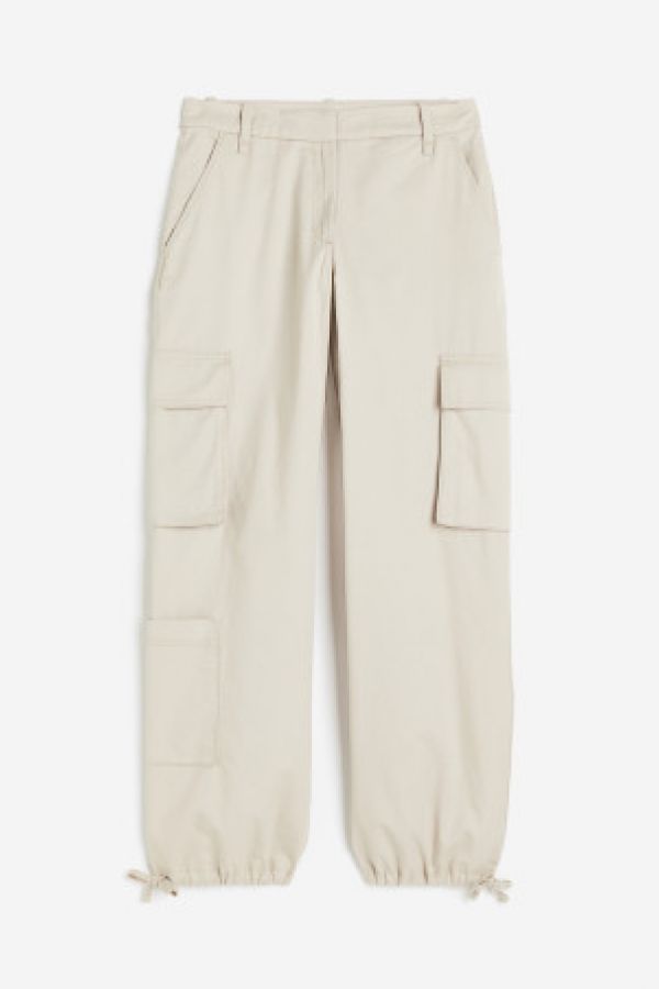  Pantaloni cargo din twill