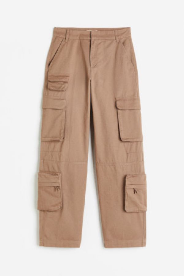  Pantaloni cargo drepti