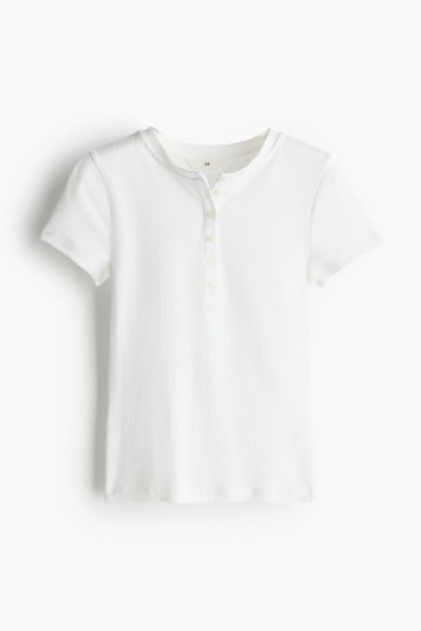  Tricou Henley reiat