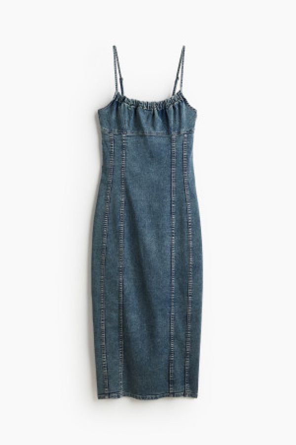  Rochie mulata de denim