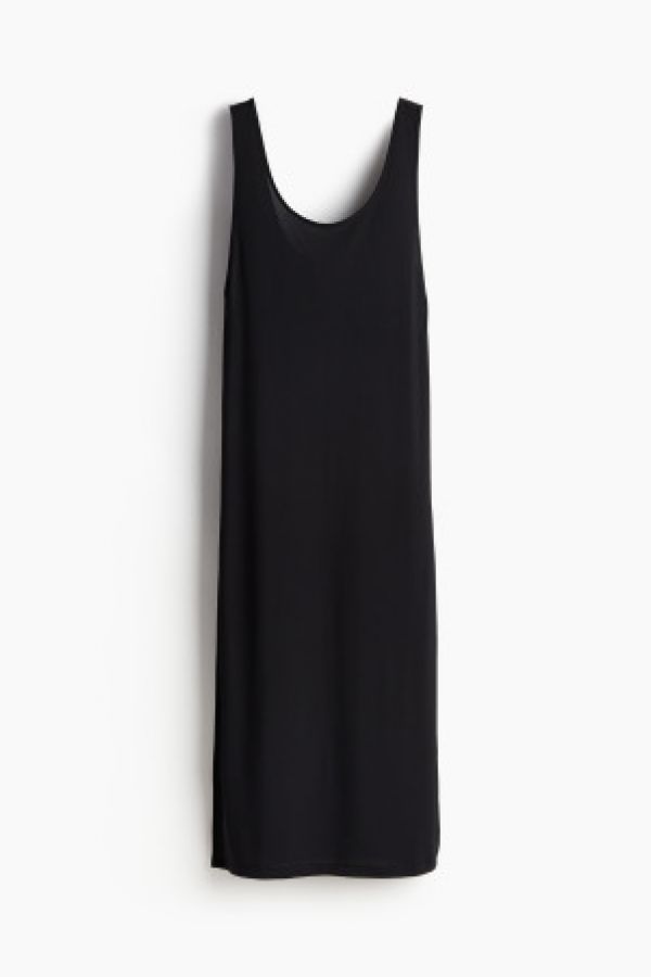  Scoop-neck beach dress