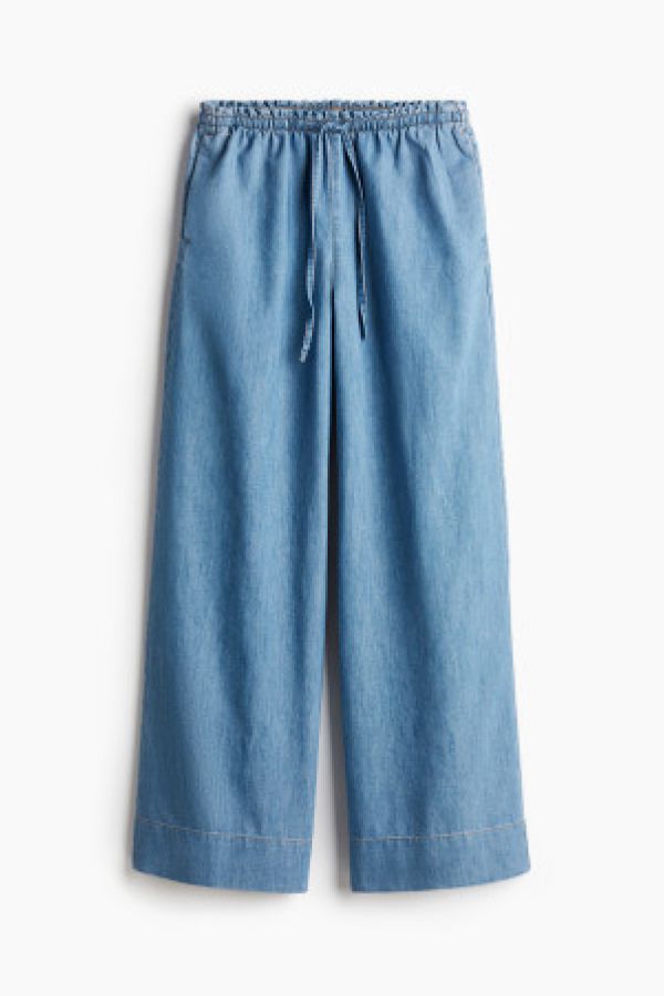  Pantaloni din denim cu elastic