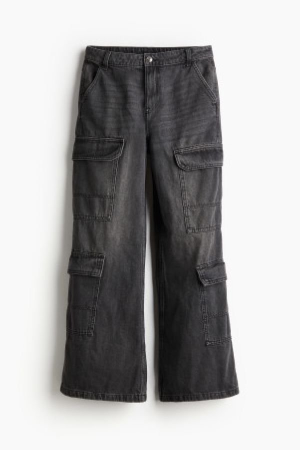  Pantaloni cargo din denim