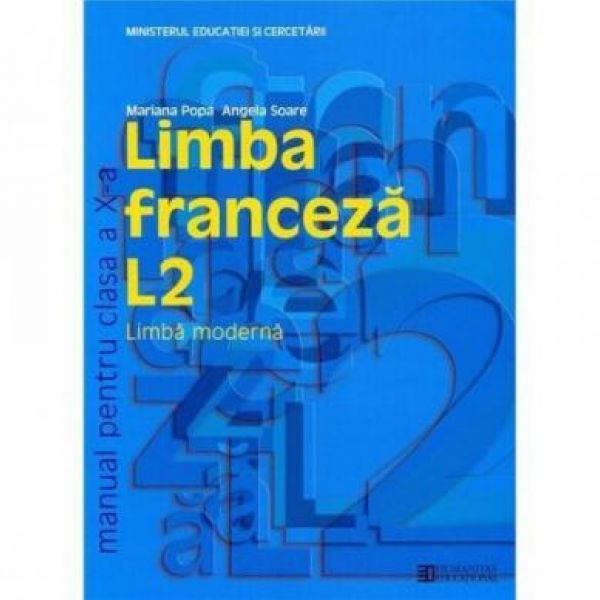  LIMBA FRANCEZA L2 CLS A X-A. MANUAL