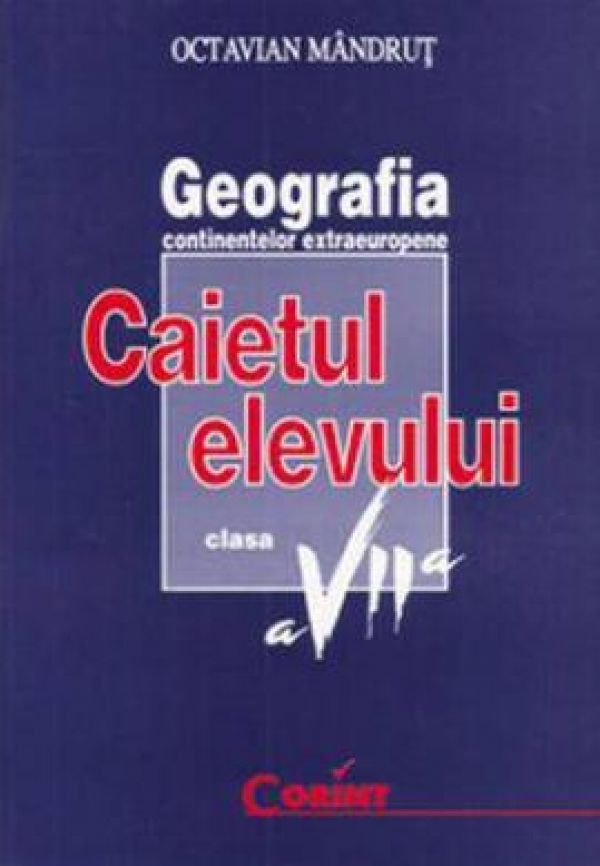  CAIET ELEV CLS. A VII-A GEOGRAFIE 2014